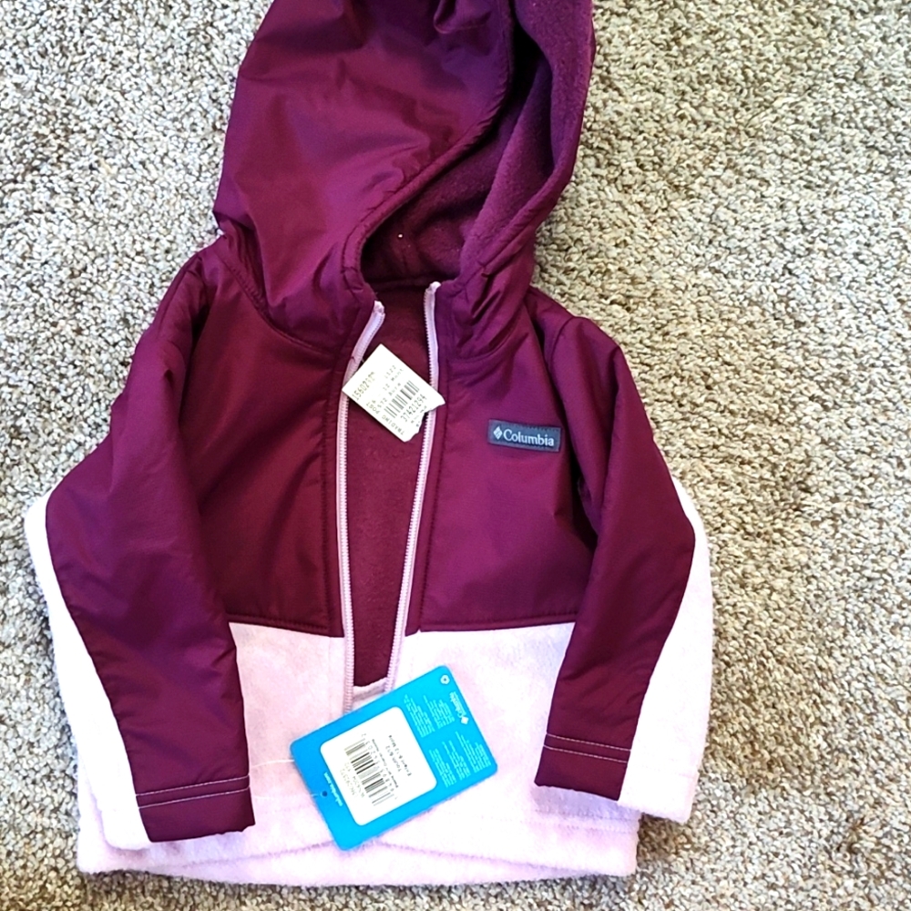 Columbia New Fleece Jacket 6-12 mo